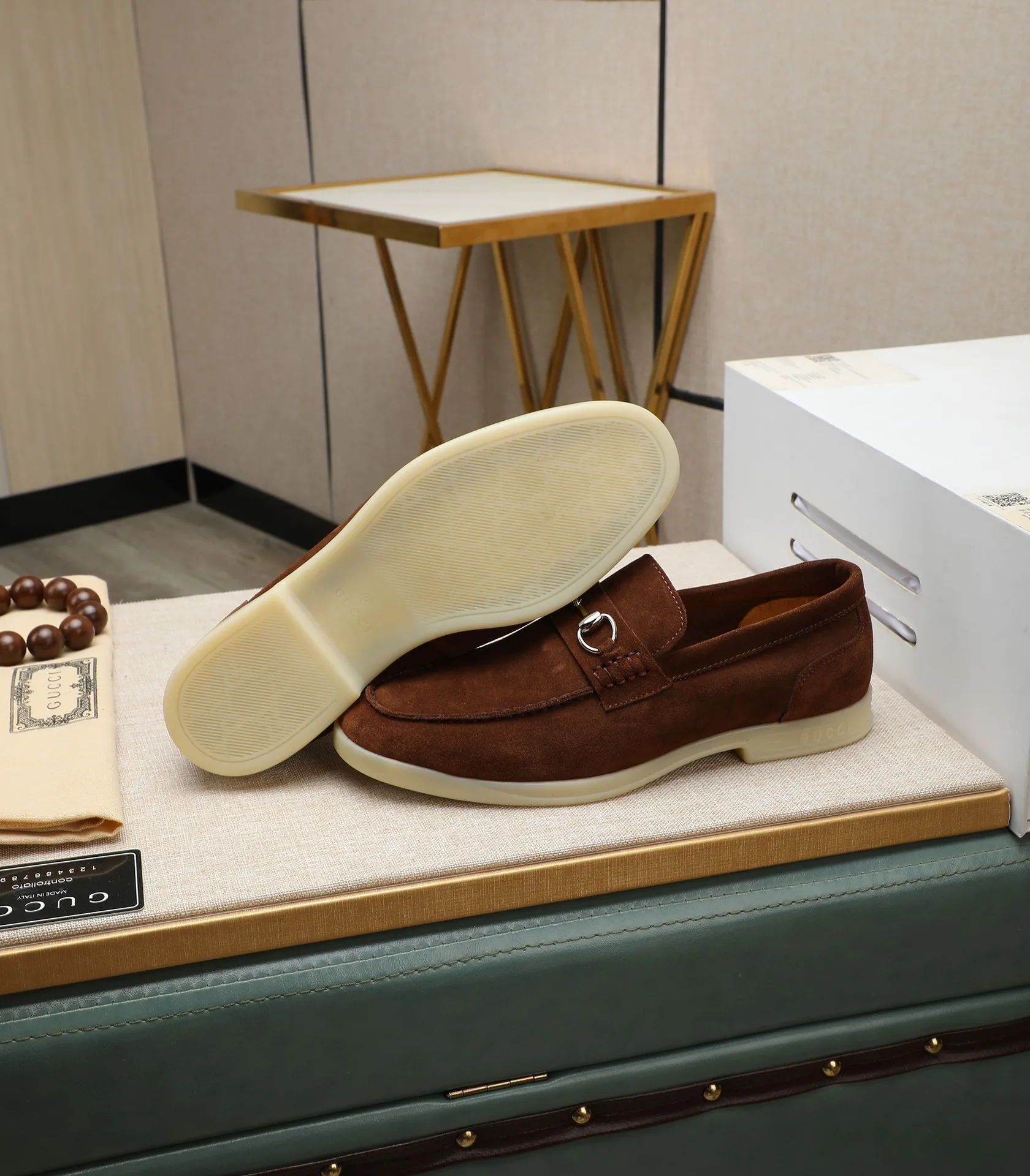 Men's shoes 💰520 📛📛Original (water-dyed cow lining) GUCCI official website formal shoes🌀 Italian 🇮🇹Imported cowhide➕Top imported water-dyed cowhide lining💋Finely handmade Original bottom, the real thing looks better when photographed in person Standard size 38-44